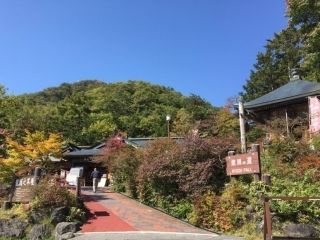 竜頭滝の紅葉写真２