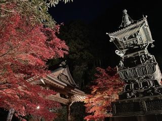 大山寺の紅葉写真2