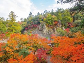 那谷寺の紅葉の写真3