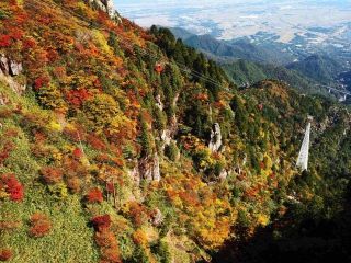 御在所岳の紅葉の写真３