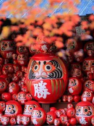 勝尾寺の紅葉写真１