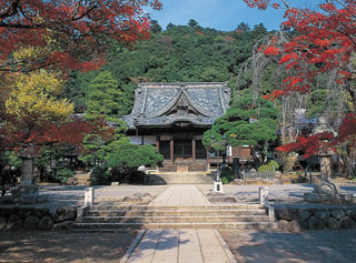 修禅寺の紅葉写真１