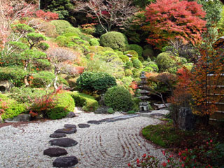 寿福寺の紅葉写真１