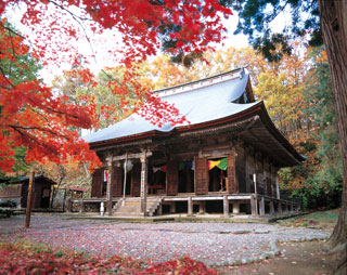 慶光山 観音寺の紅葉写真１