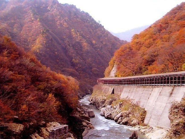 赤芝峡の紅葉 紅葉情報