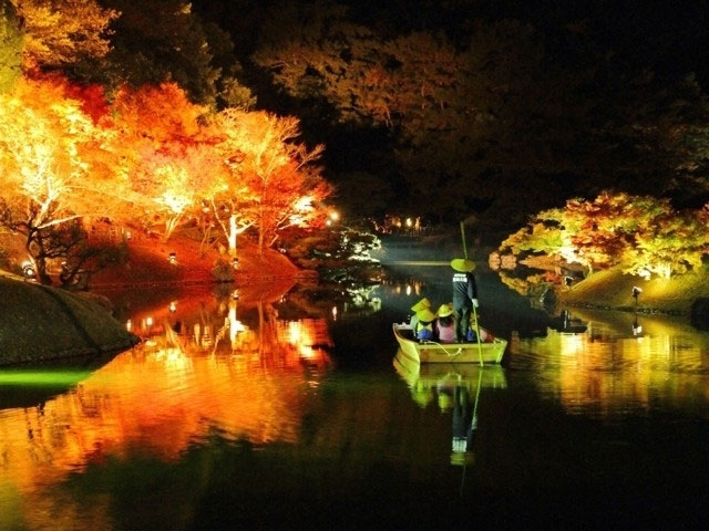 特別名勝 栗林公園の紅葉 紅葉情報