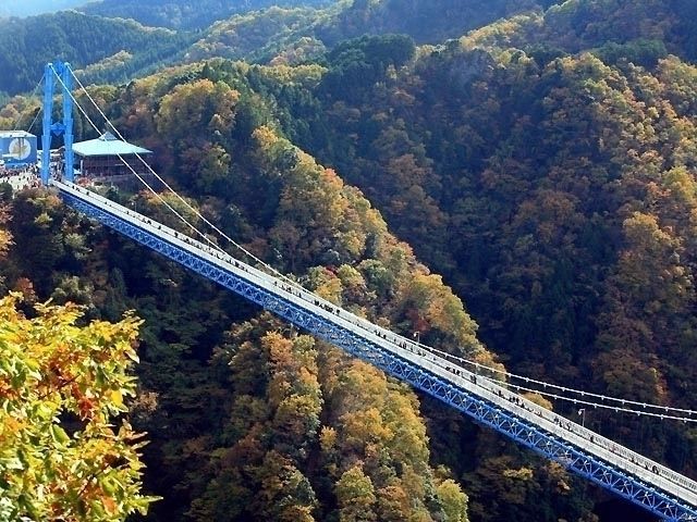 竜神峡の紅葉 紅葉情報22