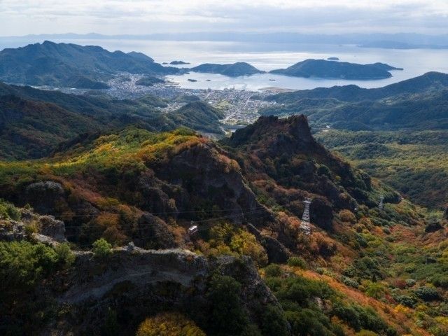 寒霞渓の紅葉 紅葉情報22
