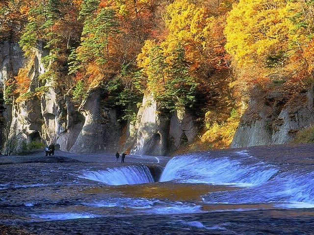 吹割の滝の紅葉 紅葉情報22