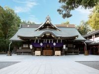 大國魂神社の初詣の写真