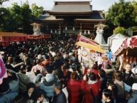 湊川神社（楠公さん）の初詣の写真