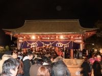 亀山神社の初詣の写真