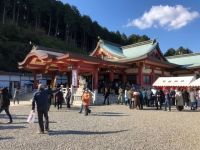 石鎚神社の初詣の写真