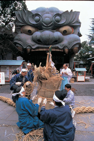 難波八阪神社の写真１