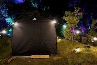 五浦 幽谷隠田跡温泉に昼夜で“ととのい”の世界が変わる「森のふもとのサウナ」誕生