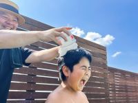 おふろcafe ハレニワの湯に屋上水遊びエリアがオープン。「冷え冷えかき氷タイム」と「スプラッシュタイム」で日本一暑い熊谷をひんやり攻略！