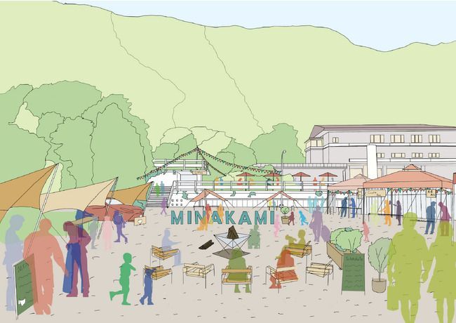 群馬・水上温泉で話題の「廃墟再生マルシェ」２