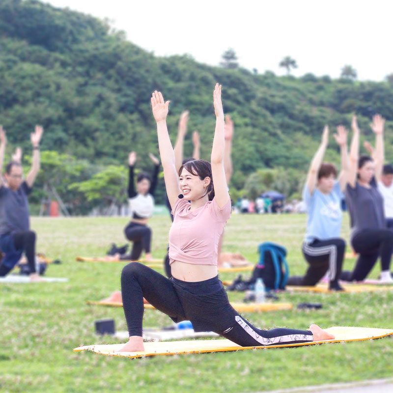 【瀬長島】猛暑を健康で乗り切ろう！2024夏の健康フェアヨガ