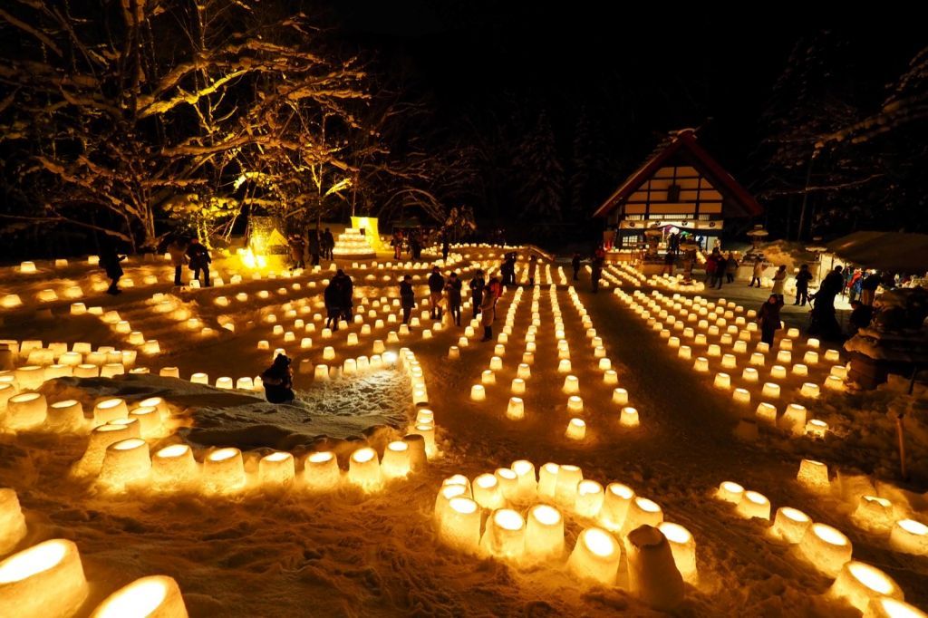 雪灯路（イメージ）