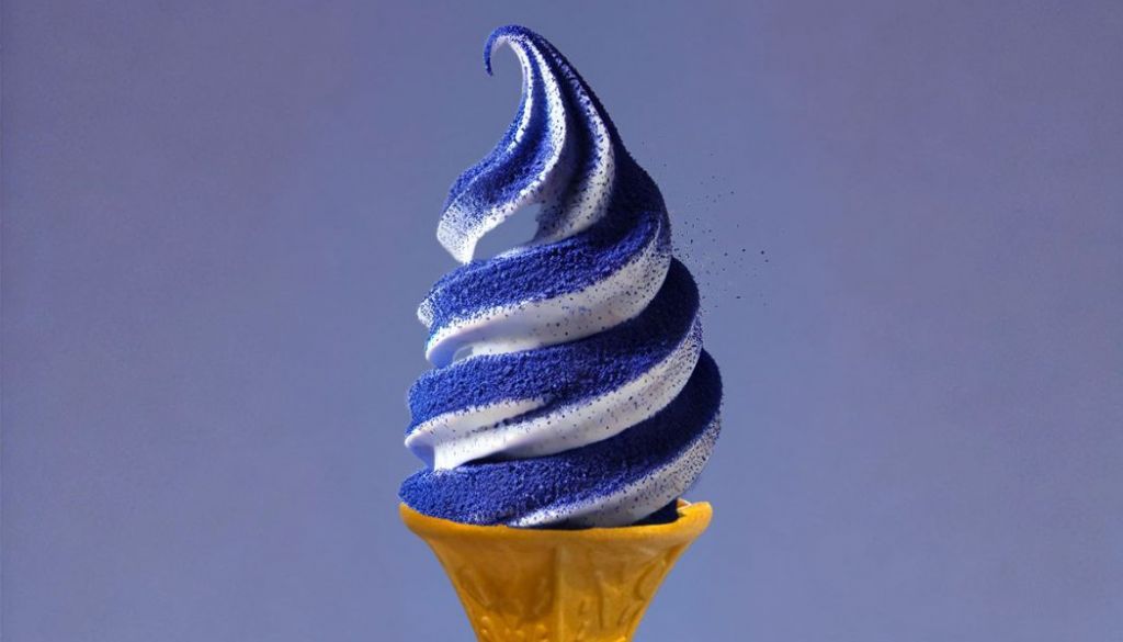 ブルーインパルスフェアブルーソフトクリーム