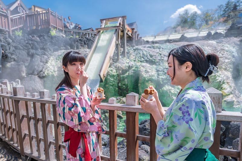 草津のベビーカステラ屋さん2