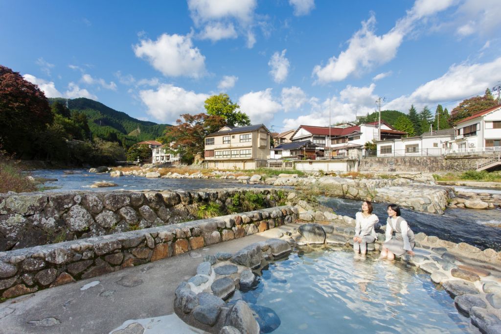 奥津温泉露天風呂