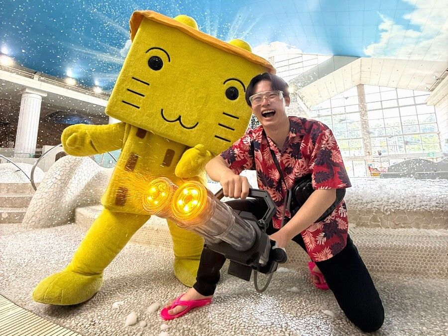 ユネッサン・サマーフェスティバル2025ボザッピィのクールダウンミッション