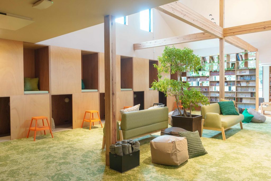 おふろcafe りんねの湯リラックススペース