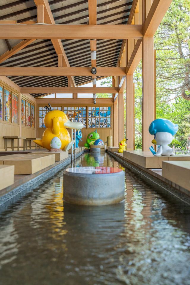 わくらポケモン足湯2