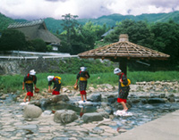 奥津温泉の写真