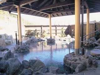 山梨市花かげの郷まきおか「鼓川温泉」写真１