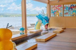 わくらポケモン足湯(和倉温泉 湯っ足りパーク)写真2