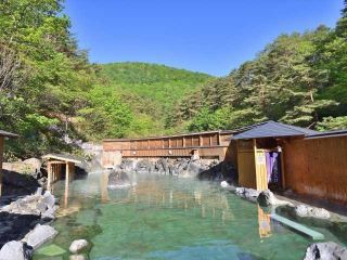 草津温泉 西の河原露天風呂写真1