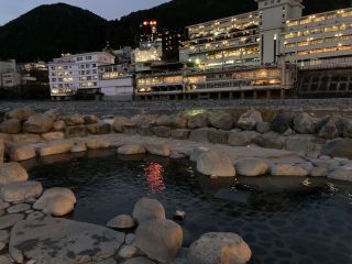 下呂温泉 噴泉池写真１