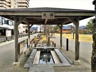 湯田温泉 井上公園 足湯写真１
