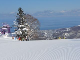 朝里川温泉スキー場写真１