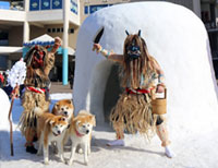 「男鹿のナマハゲ」や「男鹿水族館ＧＡＯ」とコラボ！「こでられね～秋田大集合2019」｜横浜・八景島シーパラダイス