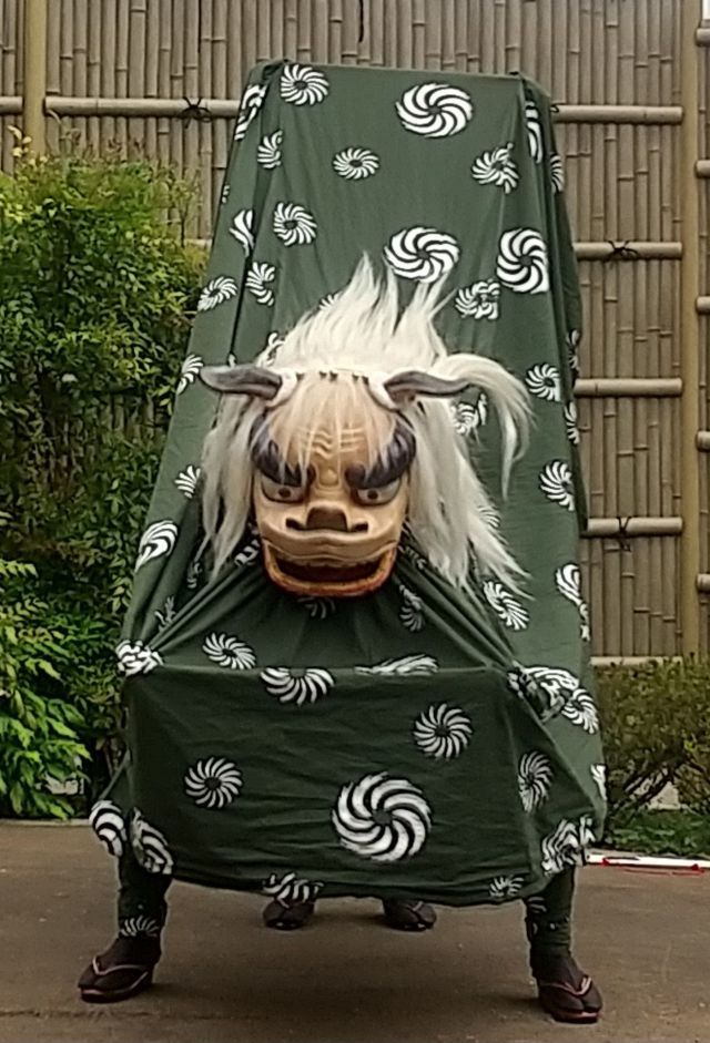 和風パフォーマンス&獅子舞