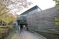 森の中の水族館。（山梨県立富士湧水の里水族館）の写真